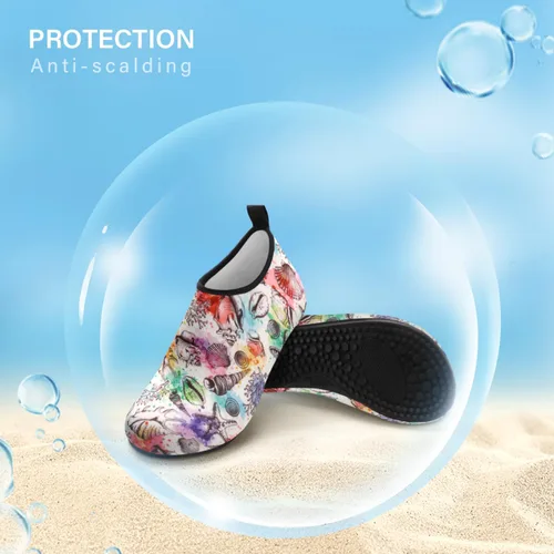 Vista 5 de Tanamo Water Shoes for Women Men Barefoot Quick-Dry Aqua Socks for Beach Swim Pool River Yoga Lake Surf Sport Shoes Cruise Essentials Swimming