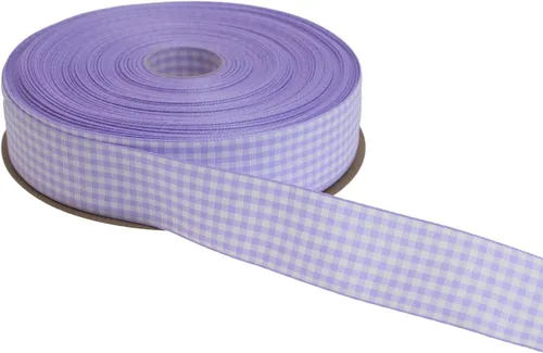 Vista 69 de Cinta a cuadros de 50 yardas cada rollo 100% poliéster con borde tejido (1/1-2 pulgadas x 50 yardas, negro)