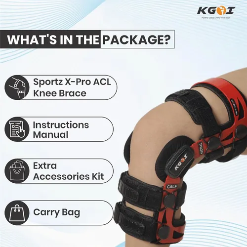 Vista 6 de Rodillera para Acl/Ligament/Lesiones Deportivas/Artritis (OA)/Alivio del dolor de las articulaciones de la rodilla para hombres y mujeres