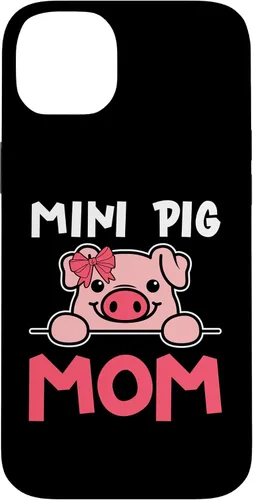 Vista 15 de Cute Mini Pig Mom Miniature Pig Owner Women Case for iPhone 16