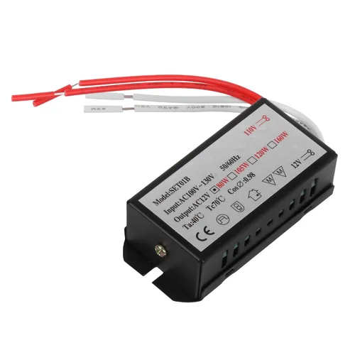 Vista 3 de Transformador electrónico de 80 vatios de salida máxima de 110 voltios/transformador de salida de 12 voltios