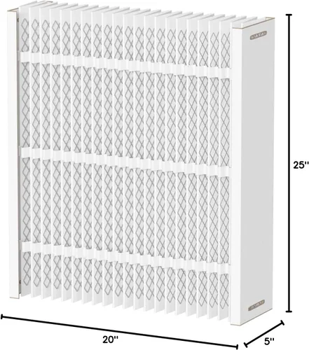 Vista 5 de EXPXXFIL0020 Reemplazo de medios de filtro de aire expandible compatible con sistema de calefacción y refrigeración Bryant/Carrier EZ-FLEX