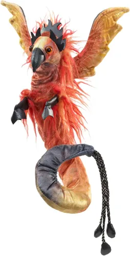 Vista 2 de Folkmanis Phoenix - Marioneta de muñeca para dedos