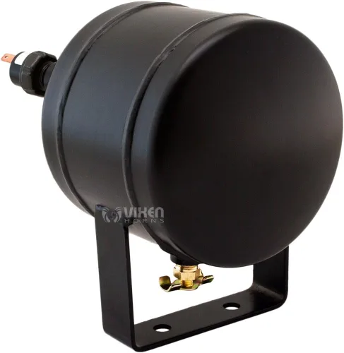 Vista 3 de Vixen Horns - Kit de compresor de aire de 12 V, 150 PSI con tanque de 0.5 galones VXO8705 para bocina de tren, suspensión de aire, incluye