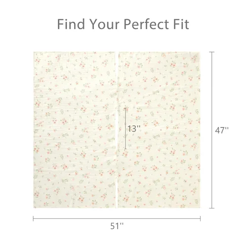 Vista 2 de Funda de lactancia para lactancia materna, paquete de 2, 100% muselina de algodón, privacidad de 360°, ligera y transpirable, funda multiusos
