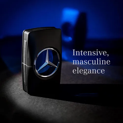Vista 5 de Mercedes Benz Set de regalo para hombre, fragancia icónica con spray EDT, gel de ducha, después del afeitado para hombres, colonia aromática
