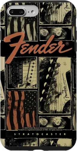 Vista 13 de Fender Funda vintage Stratocaster Americana Distressed Collage para iPhone 17