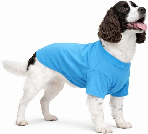 Vista 199 de Lovelonglong 2019 - Ropa para mascotas, Disfraces para Perro, Ropa Camisetas en blanco para Perros Grande Medianos Pequeños 100% Algodón 18
