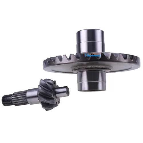 Vista 5 de HOLDWELL Anillo diferencial trasero y piñón engranaje 41310-HM5-A10 41310-HC5-305 41310-HC4-300 compatible con Honda Fourtrax TRX300 2x4 TRX300FW