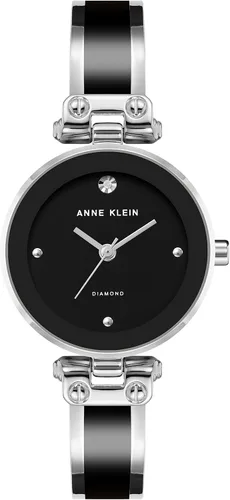 Vista 33 de Anne Klein Reloj de pulsera con esfera de diamantes genuinos