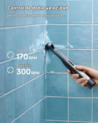 Vista 8 de HOTO Wand™ Plus - Fregador giratorio eléctrico inalámbrico de mano