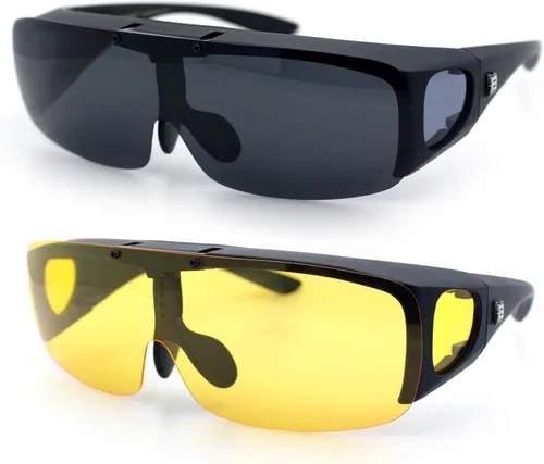 Vista 11 de SA106 Barricade - Gafas de sol polarizadas grandes para hombre