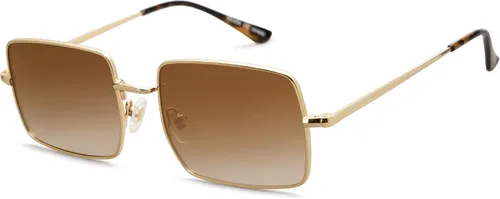 Vista 6 de SOJOS Retro Rectangular Square Polarized Sunglasses for Women Men SJ1168,Medium Negro