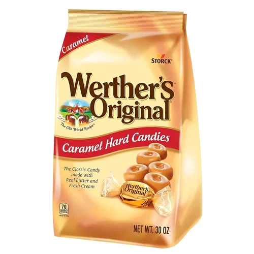 Vista 11 de Werther's Original - Golosinas duras rellenas de manzana caramelizada, 5.5 oz, paquete de 2