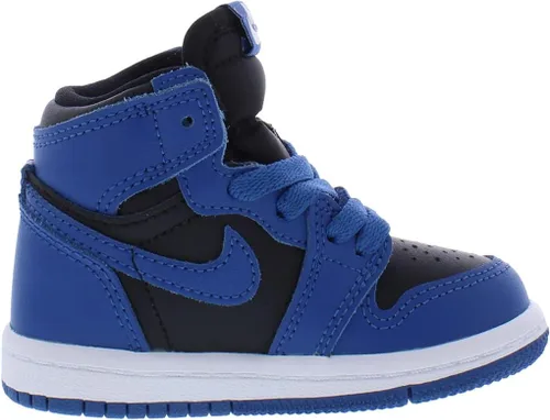 Vista 2 de Jordan Baby Boy 1 Retro High OG (bebébebé) azul marino oscuronegroblanco 5 niño pequeño M