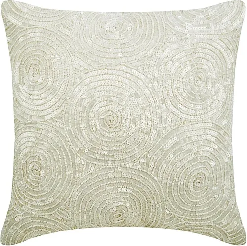 Vista 17 de The HomeCentric Funda de almohada dorada para sofá, funda de almohada geométrica moderna, 12 x 12 pulgadas (11.8 x 11.8 in), funda de almohada Dorado