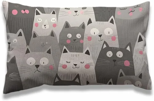 Vista 25 de AOYEGO Funda de almohada de cactus de 12 x 20 pulgadas, diseño de flores de cactus, plantas del desierto, botánica, rectangular, fundas de almohada