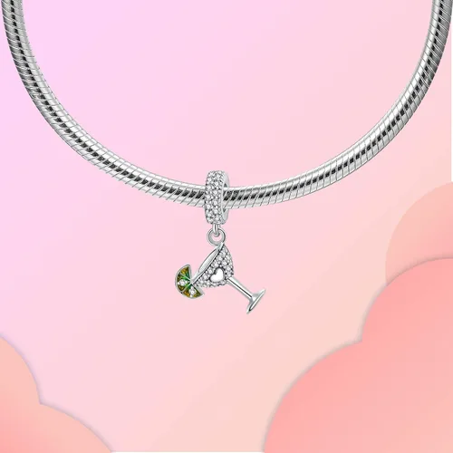 Vista 37 de LUXILLA Abalorio de plata de ley 925 para madre, hija, abuela, para familia, amor, madre, hija, abuela, para pulseras, collares, dijes, abalorios