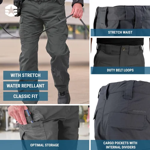 Vista 31 de Propper Pantalón Kinetic para hombre Negro