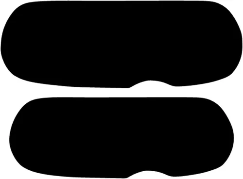 Vista 3 de Tinte precortado para ventana compatible con Chevrolet Aveo 4 puertas 2009-2011, 20% 22 pulgadas solo rollo