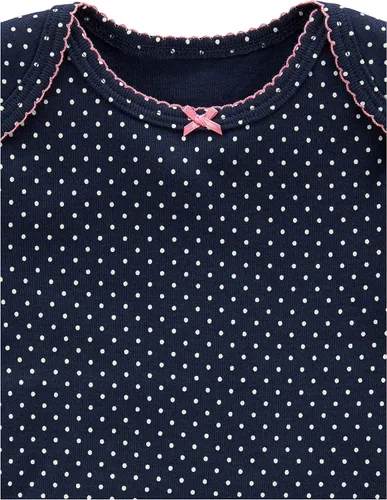 Vista 2 de Simple Joys by Carter's - Mameluco de manga larga para niña bebé, paquete con 5