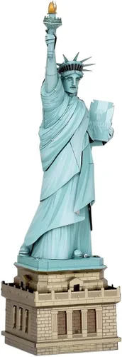 Vista 7 de Fascinations Metal Earth Premium Series Estatua de la Libertad 3D Kit de modelo de metal con pinzas