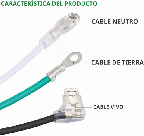 Vista 5 de Wengart Cable de alimentación LCDI de 240 V y 10 amperios para aire acondicionado, cable de CA de repuesto resistente de 2400 W con enchufe NEMA