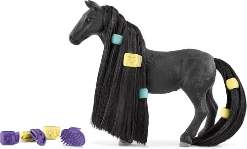 Vista 3 de Schleich Horse Club Sofia's Beauties Criollo Definitivo Mare Horse Playset - Juego de 14 piezas con pelo cepillable y accesorios de aseo personal