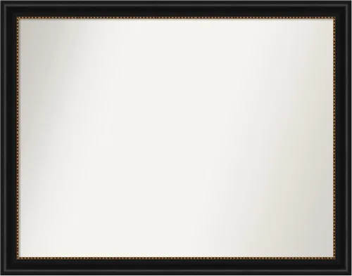 Vista 279 de Amanti Art Espejo personalizado, gran espejo de baño estrecho, espejo de pared o espejo de tocador de baño sobre el fregadero (24 x 24 pulgadas)