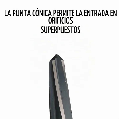 Vista 3 de Drill America - DWRRB1-1/4HEX 1-1/4" Escariador de puente/construcción con vástago hexagonal, serie DWR