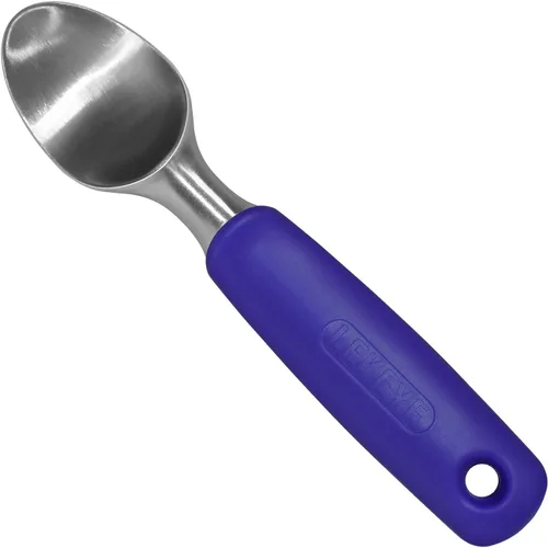 Vista 7 de Cuchara de helado de acero inoxidable sólido morado