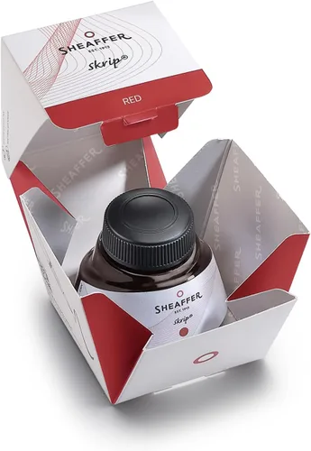 Vista 4 de Sheaffer Skrip - Botella de tinta - Rojo