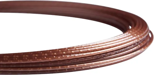 Vista 2 de Luxilon Element Rough 130 - Juego de cuerdas de tenis, color bronce