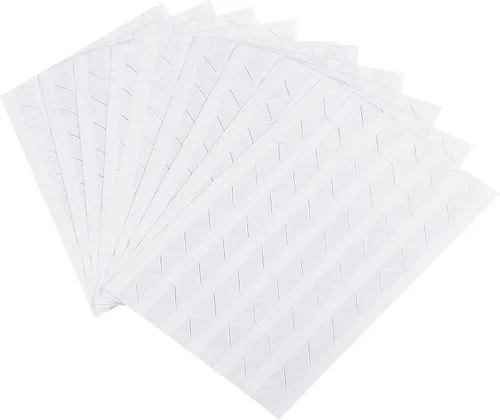 Vista 6 de PATIKIL Adhesivo de esquina para fotos, 20 hojas/2040 unidades, etiqueta autoadhesiva de PVC para montaje de fotos, diario, álbum, diario, álbum