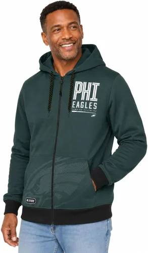 Vista 11 de Outerstuff NFL - Sudadera con capucha para hombre con cremallera completa en colores del