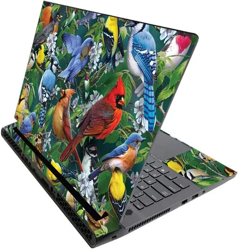 Vista 303 de MightySkins - Skin brillante con purpurina para Alienware M17 R3 (2020) y M17 R4 (2021) - Diversión de los años 90 Acabado duradero con purpurina