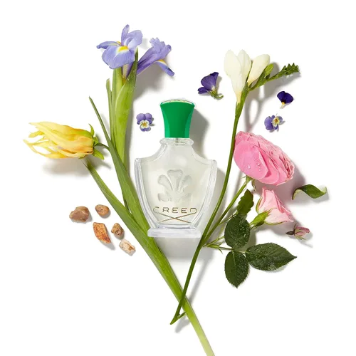 Vista 3 de Creed Fleurissimo, Perfume de lujo para mujer, fragancia floral rica y blanca, 2.5 onzas líquidas