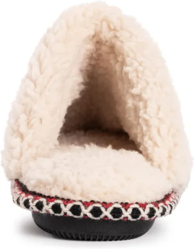 Vista 3 de MUK LUKS Pantuflas Frida Scuff para mujer