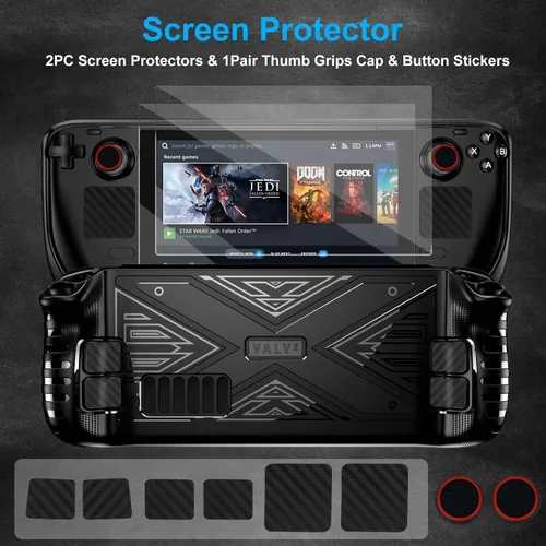 Vista 5 de Funda protectora compatible con accesorios de cubierta de vapor protector de cubierta suave de poliuretano termoplástico Sirabe con agarres