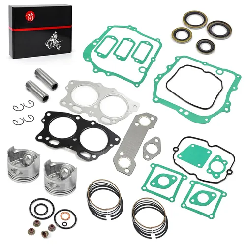 Vista 4 de Kit de reconstrucción de sello de junta de pistón y anillo para extremo superior STD compatible con carrito de golf de gas EZGO de 4 ciclos 350cc