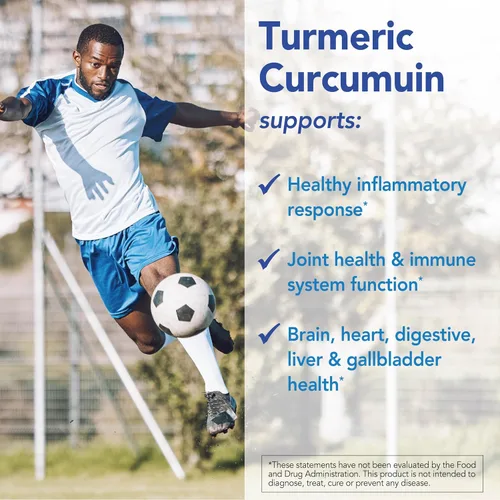 Vista 4 de Curcumina de cúrcuma 1000mg - 60 cápsulas.