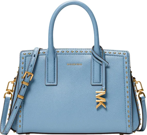 Vista 58 de Michael Kors - Laila, bolso pequeño para mujer Herrajes dorados/vainilla/bellota
