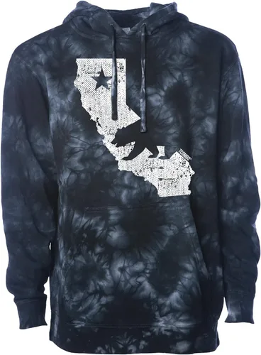 Vista 14 de Tcombo California State Map - Sudadera con capucha unisex Cali Bear