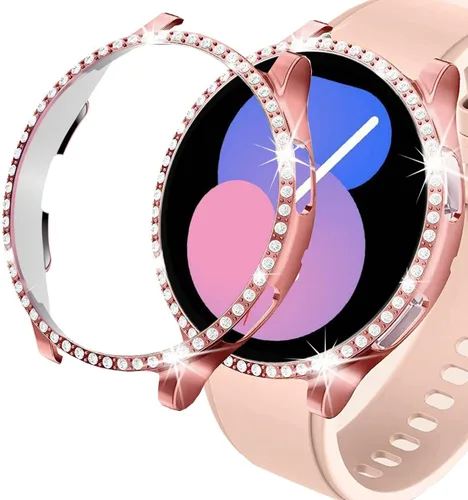 Vista 9 de DEALELE Paquete de 1 + 3 fundas compatibles con Samsung Galaxy Watch 7 Ultra (1.772 pulgadas), funda protectora de policarbonato transparente