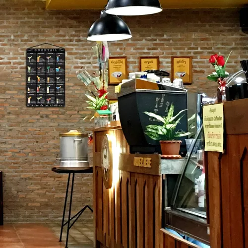 Vista 3 de Carteles de metal para cafetería, coctelería mixología, guía de recetas de cóctel, cocina, bar, pub, decoración artística de pared, 8 x 12 pulgadas