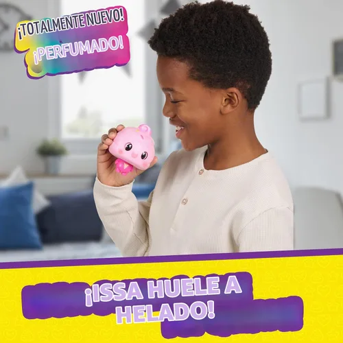 Vista 5 de My Squishy Little Ice Cream - Muñeca interactiva coleccionable con accesorios - ISSA