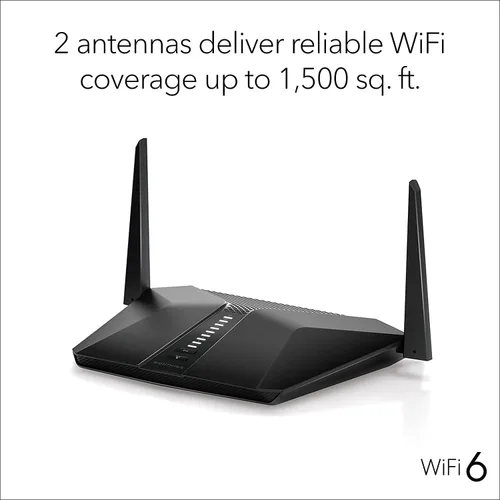 Vista 8 de NETGEAR Nighthawk AX4 WiFi 6 Router