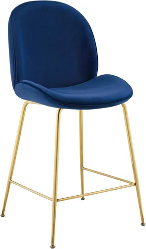 Vista 10 de Modway EEI-3548-BLK - Silla de comedor de terciopelo de alto rendimiento, patas de acero inoxidable, color negro