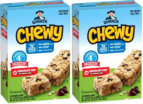 Vista 10 de Quaker Barras de granola masticables, S'mores, 58