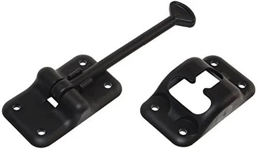Vista 6 de RV Designer - Soporte para puerta, Negro